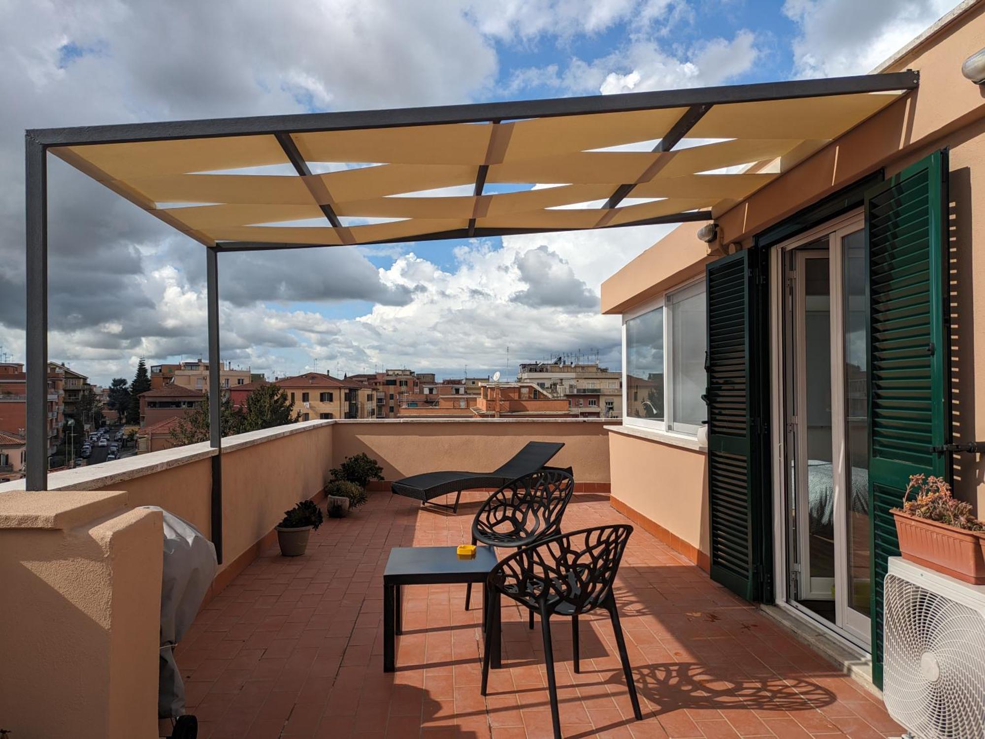 Casetta Sole, Superattico Con Terrazzo Vicino San Pietro, New ローマ エクステリア 写真